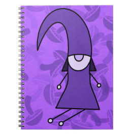 Paarse Gnome Notitieboek