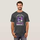 Paarse gnoombewustwording liefdadigheidsproblemen  t-shirt (Voorkant volledig)