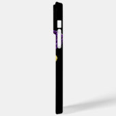 PAARSE GOLD GREEN MARDI GRAS HOARTS EN LIPS Case-Mate iPhone CASE (Achterkant / Links)