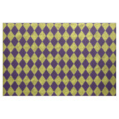 Paarse & Gold Jester Harlequin Stof (Yard (91,4 cm))