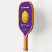 Paarse Gold Norseman Custom Uff Da Pickleball Paddle (Links)