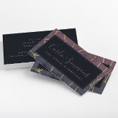 Paarse Gold Professional Visitekaartje