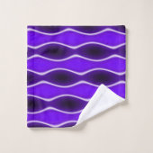 Paarse golf bad handdoek (Wasdoekje)