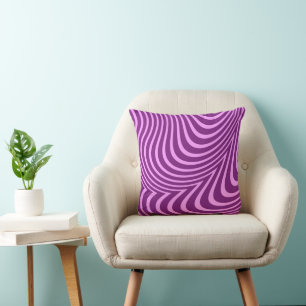 Paarse Golf Kunst Design Worp Kussen
