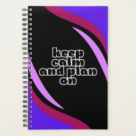 paarse golfplanner planner