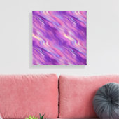 Paarse Golftextuur Canvas Afdruk (Insitu (Woonkamer))