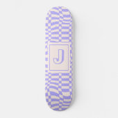 Paarse golven persoonlijk skateboard (Voorkant)