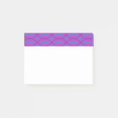 Paarse golven post-it® notes (Voorkant)