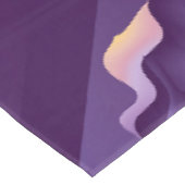 Paarse golven tafelkleed (Gekanteld)