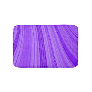 Paarse golvende glitter badmat