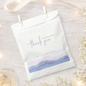 Paarse gordijngebergte bedankzakje (Geknipt)