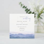 Paarse gordijngebergte kaart (Staand voorkant)