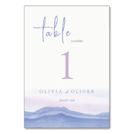 Paarse gordijngebergte kaart