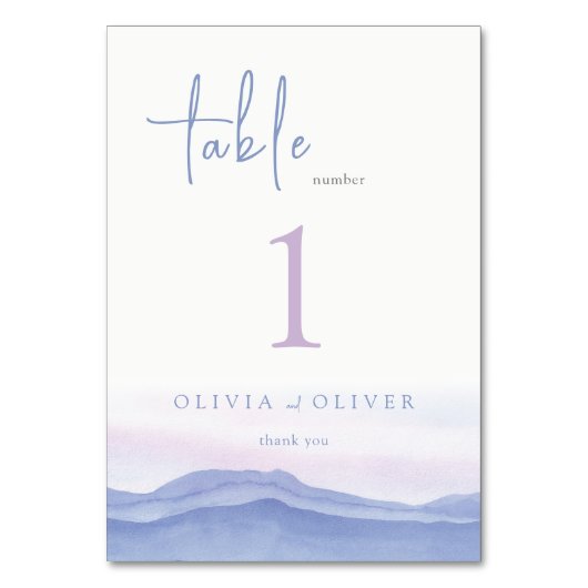 Paarse gordijngebergte kaart (Voorkant)