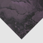 Paarse Gothic Waterverf Peony Tissuepapier (Detail)