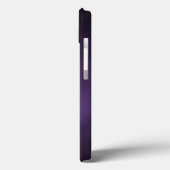Paarse gothische ombre-achtergrondkunst Case-Mate iPhone case (Achterkant / Links)