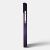 Paarse gothische ombre-achtergrondkunst Case-Mate iPhone case (Achterkant / Links)