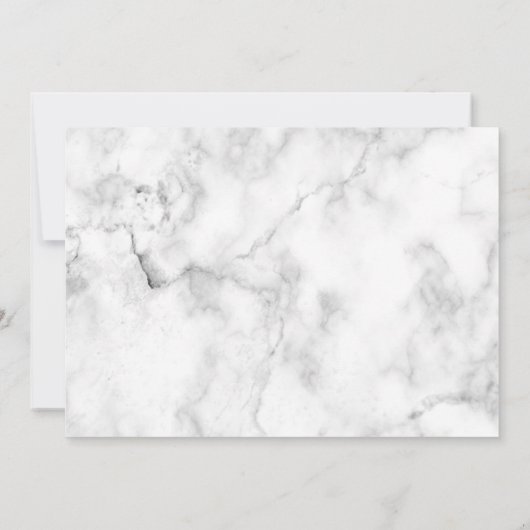 Paarse goudbruidmarmer kaart (Achterkant)