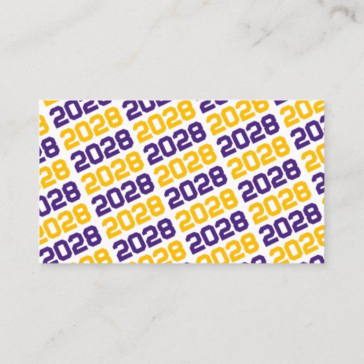 Paarse gouden Afstuderen uitnodigen aankondiging i (Achterkant)