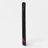 Paarse gouden agaat kristal personaliseren Case-Mate iPhone case (Achterkant/links)