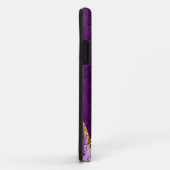 Paarse gouden agaat kristal personaliseren Case-Mate iPhone case (Achterkant/rechts)