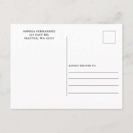 Paarse Gouden Bloemen Quinceañera Save the Date Aankondigingskaart (Achterkant)