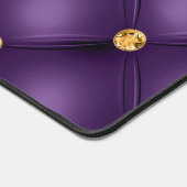 Paarse gouden diamant getuft bureaumat (Hoek)