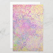 Paarse gouden en roze textuur briefpapier (Voorkant / Achterkant)