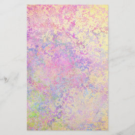 Paarse gouden en roze textuur briefpapier