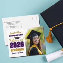 Paarse Gouden Klas van 2026 Foto Afstuderen