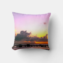 paarse gouden oranje mexicaanse zonsondergang