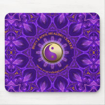 Paarse Gouden Roze Energie Helende Mandala
