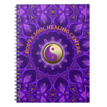 Paarse Gouden Roze Energie Helende Mandala