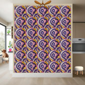 Paarse Gouden Roze Kwarts Crystal Amethyst Geode Tegeltje