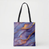 Paarse gouden Tas (Voorkant)