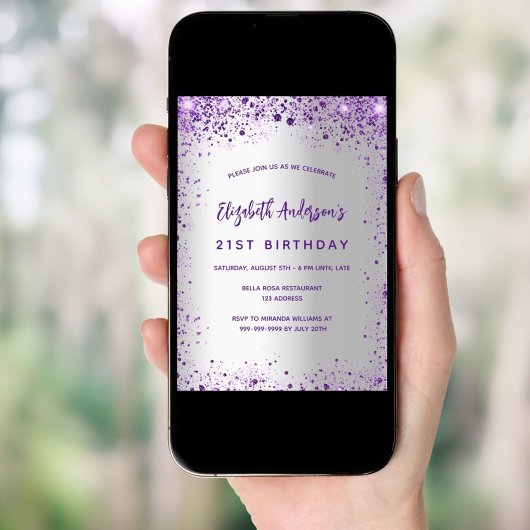 Paarse goudpaars kaart