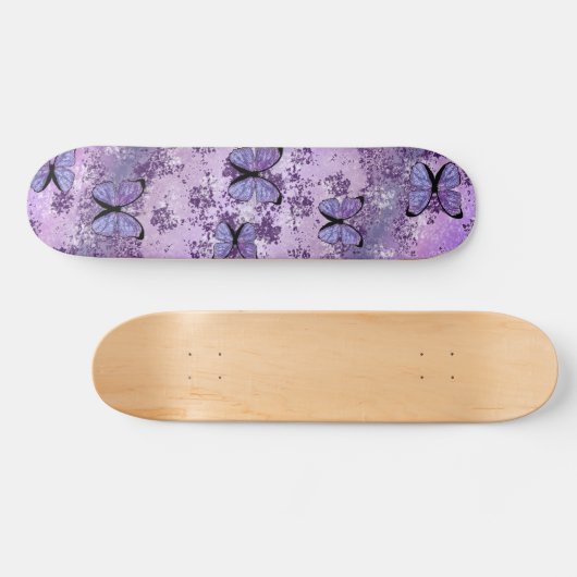 Paarse graafskateboard persoonlijk skateboard (Horizontaal)