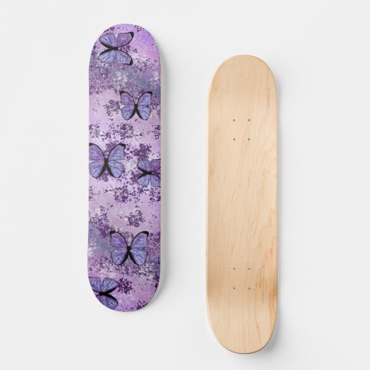 Paarse graafskateboard persoonlijk skateboard (Voorkant)