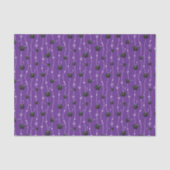 Paarse gradatiekappen en lint tissuepapier (Voorkant)