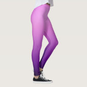 Paarse Gradiënt Aangepaste Leggings (Rechts)