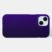 Paarse gradiënt Case-Mate iPhone case (Achterkant (horizontaal))