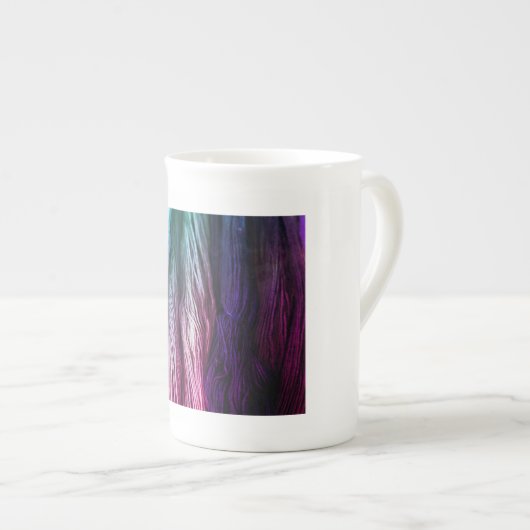 Paarse Gradient Coffee Mok (Voorkant rechts)