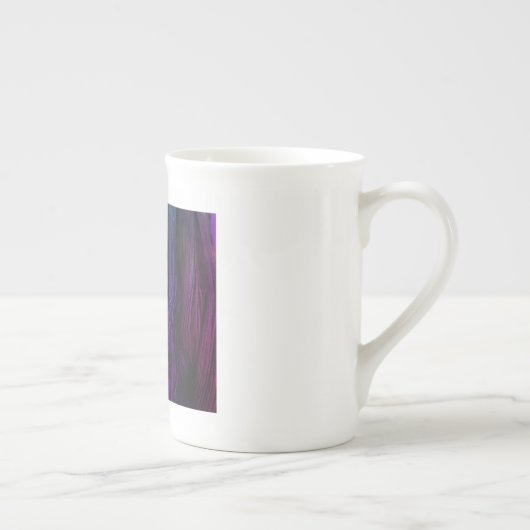 Paarse Gradient Coffee Mok (Rechts)