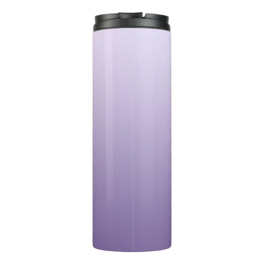 Paarse Gradient Handschrift Gepersonaliseerde Tant Thermosbeker (Achterkant)