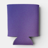 Paarse Gradient Shimmer Gepersonaliseerde Koelbox Blikjeskoeler (Achterkant)