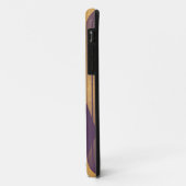 Paarse  Gramophone BT ID iPhone 5 Hoesje (Achterkant/links)