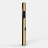 Paarse  Gramophone BT iPhone 5 Hoesje (Achterkant/rechts)