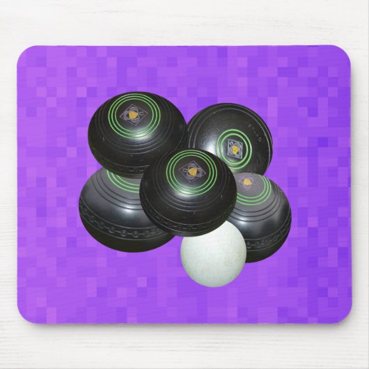 Paarse graskantines, Mousepad Muismat (Voorkant)