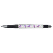 PAARSE GREEN GELLOW MARDI GRAS PATTERNEN PEN (Voorkant)