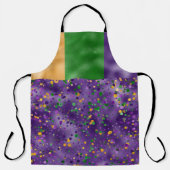 PAARSE GREEN GELLOW MARDI GRAS POLKA DOTS SCHORT (Voorkant)